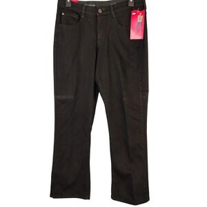 Lee Sinfully Soft Black Bootcut Jeans Womens 8 Petite Comfort Fit  NWT